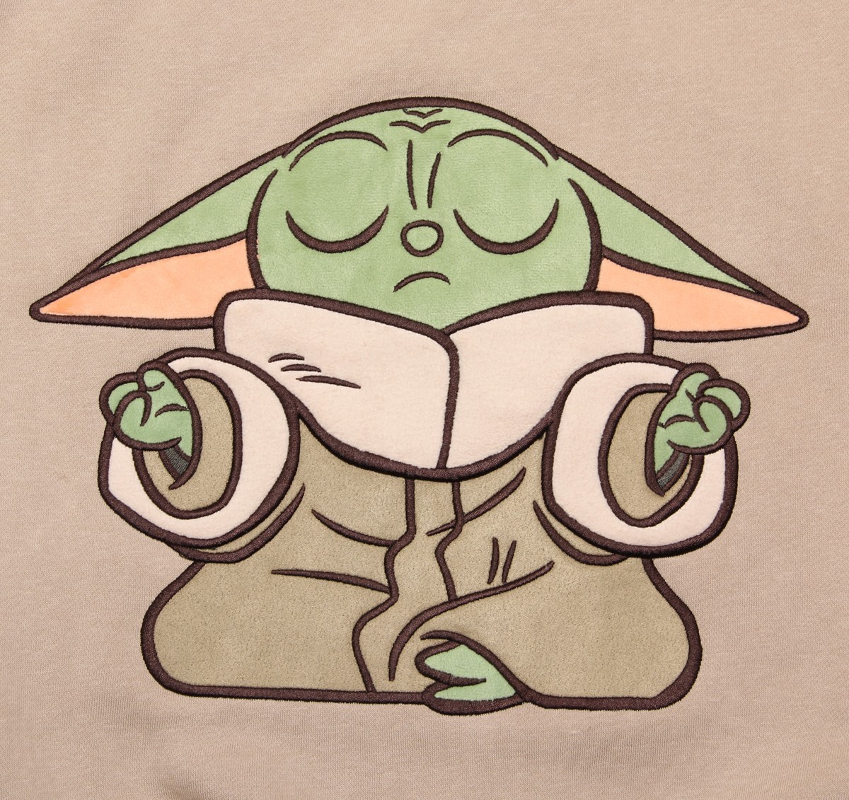 2026 Disney Park Disneyland Star Wars Baby Yoda Grogu Zip Up