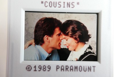 Isabella Rossellini, Ted Danson, Cousins, 35mm Celluloid Dia Clear Focus.