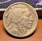 1921 buffalo nickel 2 feathers FS-401 (2)