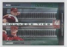 2008 Donruss Elite Extra Edition Green 110/1500 Logan Forsythe Nick Schmidt z6b