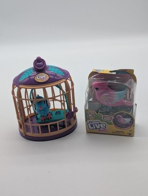 Little Live Pets Lil' Bird & Cage - Jungle Series Pango Bird Works