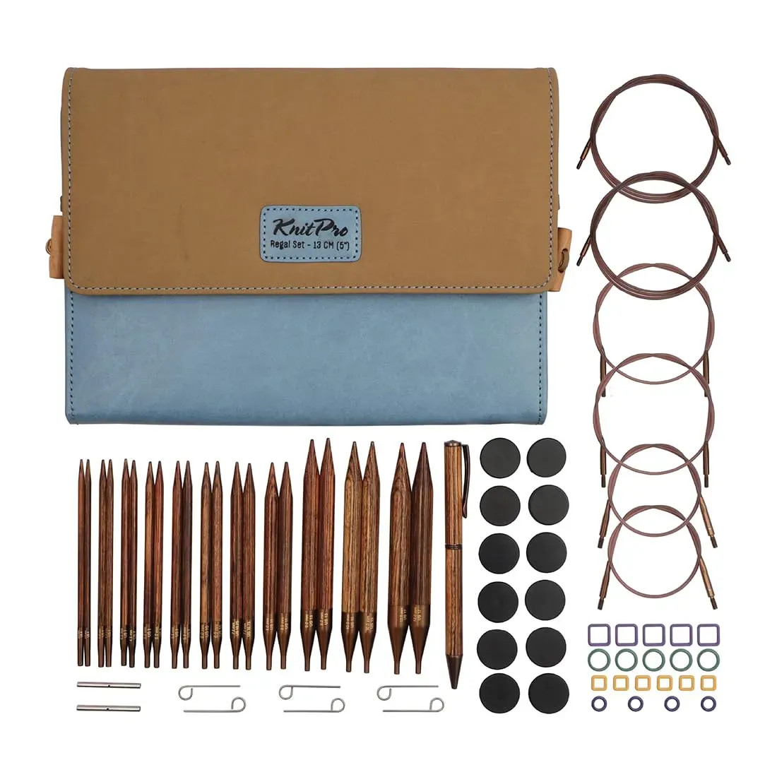 Knitpro Braun/Beige Nadelset Deluxe, Nadel, - Image 3