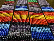 Navajo Native American Beaded Belt 62" x 1.25"
