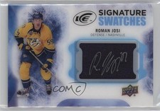 2016-17 Upper Deck Ice Signature Swatches Roman Josi #SS-RJ Auto 9hx