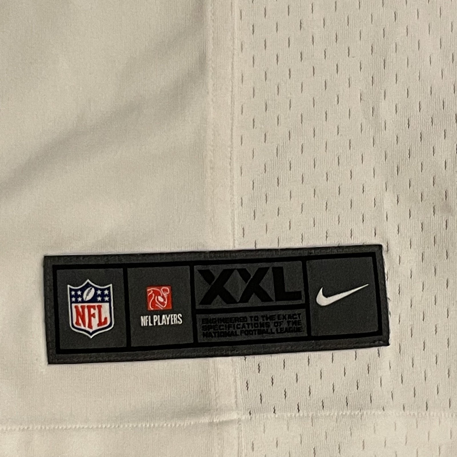 Oakland Raiders Sebastian Janikowski 11 Nike On Field Jersey Mens 2XL White NFL thumbnail 5