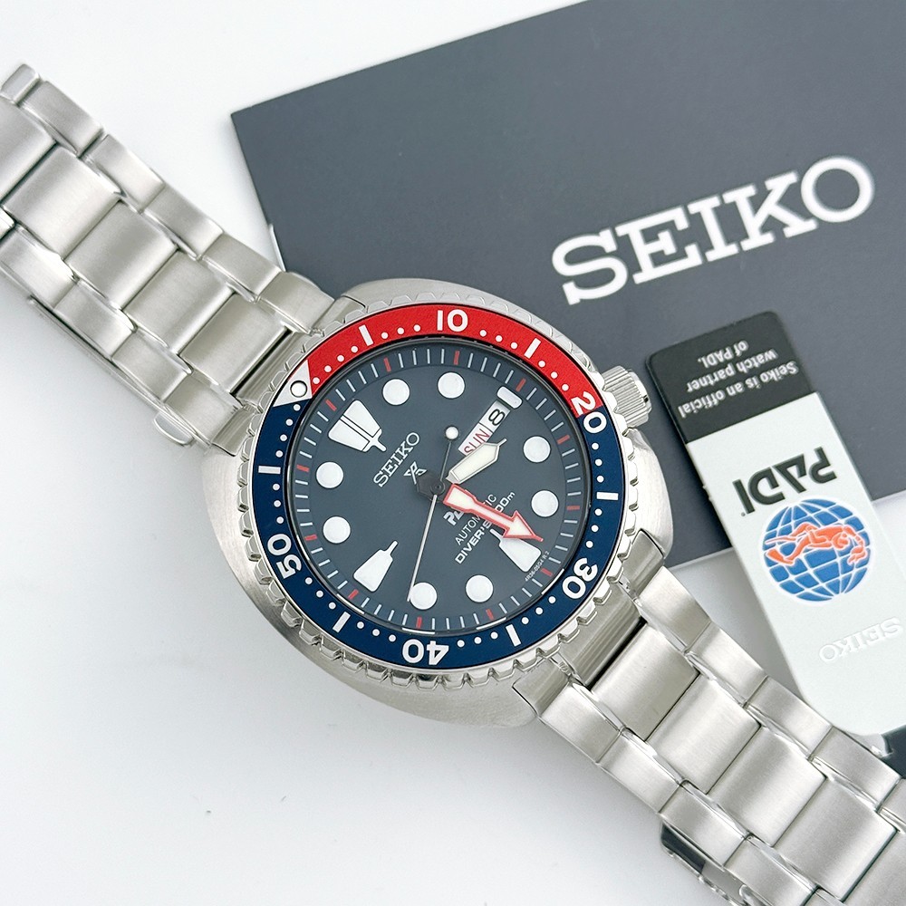 Seiko Men's Automatic Prospex PADI Blue Dial Diver Stainless Watch SRPE99 image 3