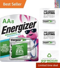 Power Plus Pre-Charged AA Batteries - Ultimate Eco Rechargeable Solution 41.99 per battery