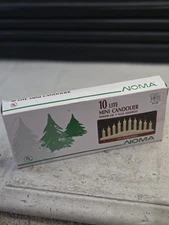 Vintage Candolier Electric Candles Window Decoration 10 Light Noma  original box