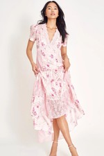 LoveShackFancy Tink Silk Maxi Dress