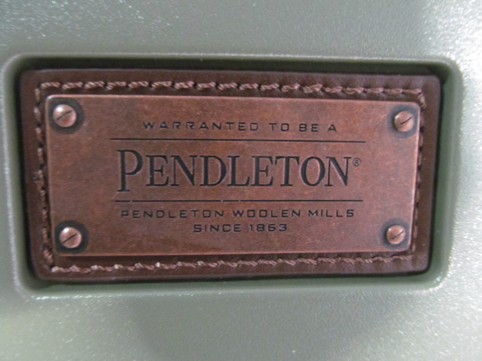 Pendleton, Multi Color Aztek Southwestern 22" Carry On Spinner, Loden Green, NWT