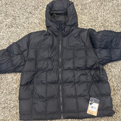 The North Face Jacket Men s Size XXL Black Lhotse Reversible Hoodie Thermoball