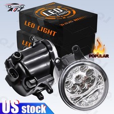 2PC Front LED Fog Light Driving Lamp For Nissan Sentra 1982-2025 Clear Lens