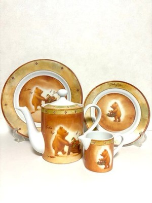 Pooh Tea set A.A. Milne E.H. Shepard America