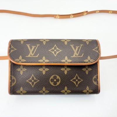 Louis Vuitton Pochette Florentine M51855 Large Bag Authentic