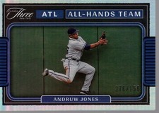 2022 Panini Three and Two All Hands Team #11 Andruw Jones /150 - BB