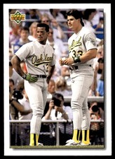 Diamond Skills Checklist 1992 Upper Deck #640 Athletics MLB READ FREE SHIPPING