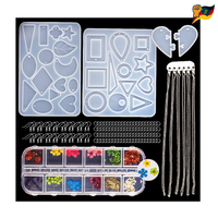 Resin Harz GießForm 252Tlg Silikonform DIY Schmuckset
