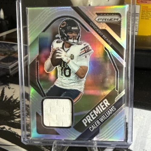 2025 Caleb Williams Prizm Premier Silver Patch