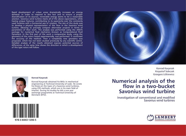 Numerical Analysis Of The Flow In A Two-Bucket Savonius Wind Turbine Konrad Kac-image