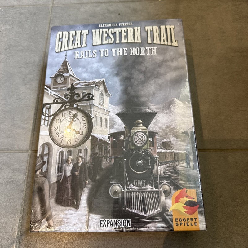 Great Western Trail Rails to the North Board Game Expansion