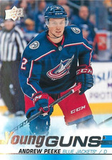 2019-20 Upper Deck - Young Guns #452 Andrew Peeke (RC)