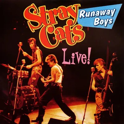 CD Stray Cats Runaway Boys Live! Castle Select