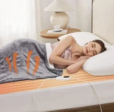 Homemate Full Size Heated Mattress Pad Electric 10-Level Temperature Control