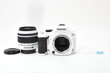   Near MINT  PENTAX K-x white 12.4 MP Digital Camera w/18-55mm Lens Japan 2666098