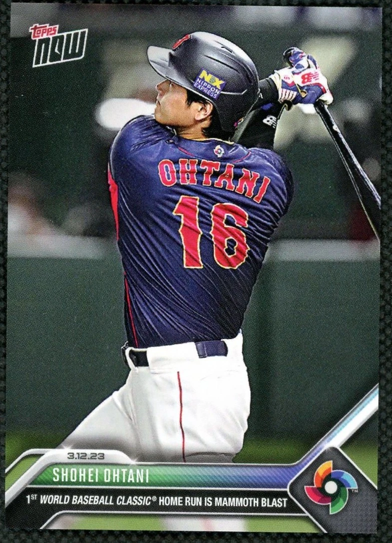 2023 Topps Now World Baseball Classic - Shohei Ohtani #WBC-26 for
