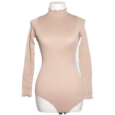 Body, Größe: XS, model: make it a mock neck seamless bodysuit, Beige #4y3