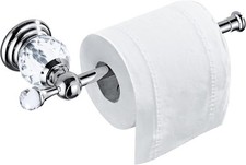 Crystal Toilet Paper Holder SilverToilet Roll Holder Modern Bathroom
