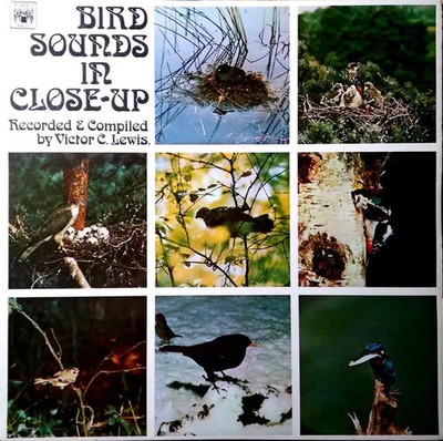 LP Victor C. Lewis Bird Sounds In Close Up MONO, LEAFLET INCL. NEAR MINT