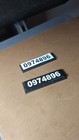 numéro d'identification individuel / x 5 RIO velcro BlANC mal/ femelle