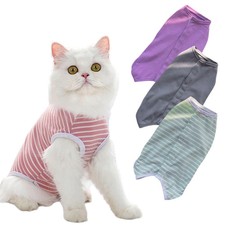 Cat Sterilization Jumpsuit for Small Medium Dog Cats Anti-licking Vest Kitten We