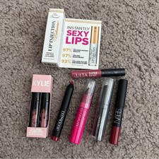 Lot of 9 Lip Gloss Liquid Lipstick Nars Too F...
