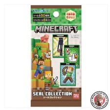 NEW Ensky Minecraft Sticker Collection 1 Box Approx. H141 x W73 x D45mm Paper