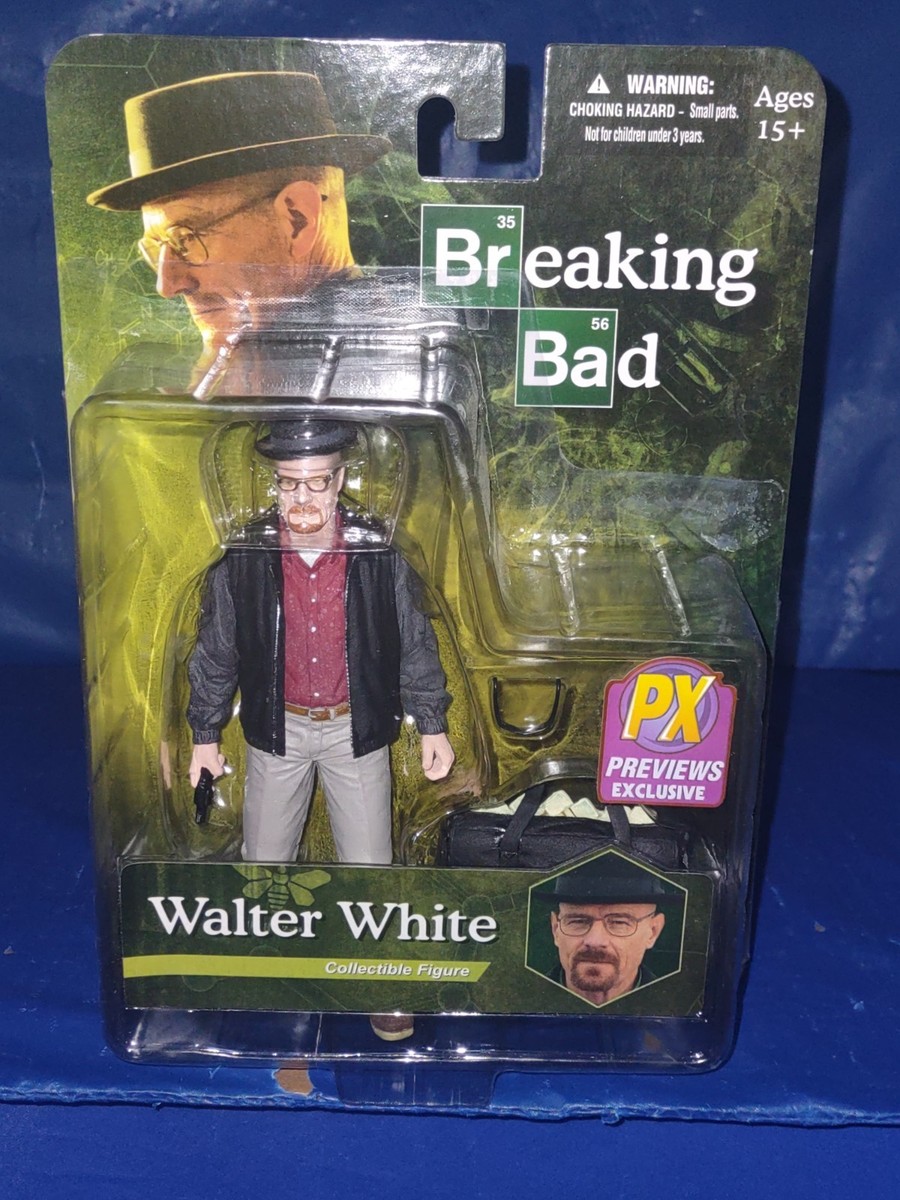 BREAKING BAD HEISENBERG EXCLUSIVE VARIANT FIGURE W/ MONEY MEZCO