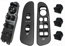 Black Window Switch Set for 2002-2009 Dodge Ram