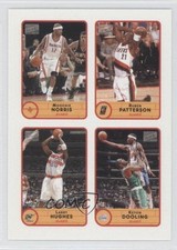 2003-04 Bazooka Stickers Moochie Norris Ruben Patterson Larry Hughes #41 0c4