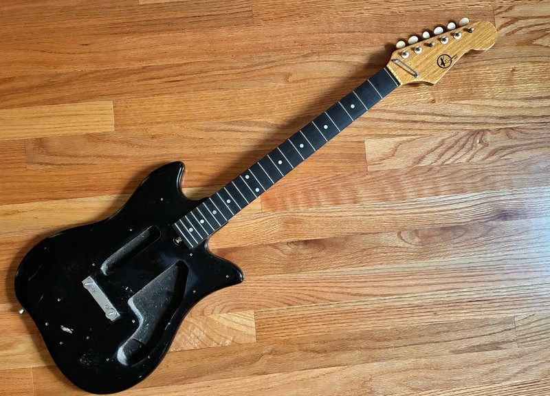 vintage Kay guitar KE-20 body, neck, tuners, parts
