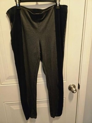 Women's a.n.a. Slacks - Size LX - Gray and Black