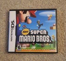 New Super Mario Bros Nintendo DS Authentic NO GAME Case ONLY  Manual