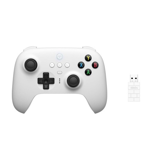 8BitDo Ultimate 2.4G wireless Controller - Hall edition/ White - Picture 2 of 7