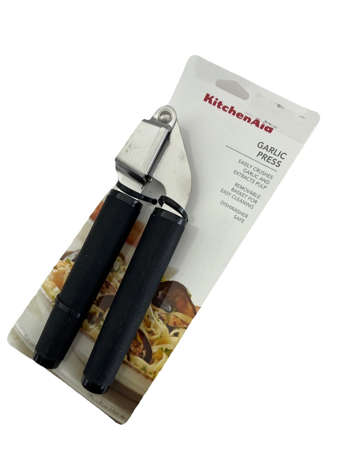 New KitchenAid Garlic Press Soft Silicone Handle Premium Heavy
Opens in a new window or tab