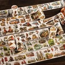 Masking Tape Klebeband 2M Rollenmaterial handlich Auto Landschaftsbau Zubeh&ouml;r