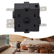 Efficient Temperature Control Rotary Switch Selector for Electric Room Heater