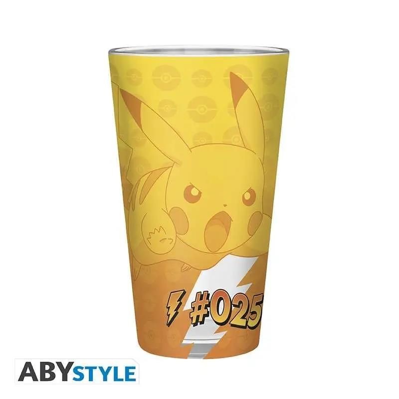 Abystyle Bicchiere Pokemon - Pikachu (400 Ml) - Immagine 2