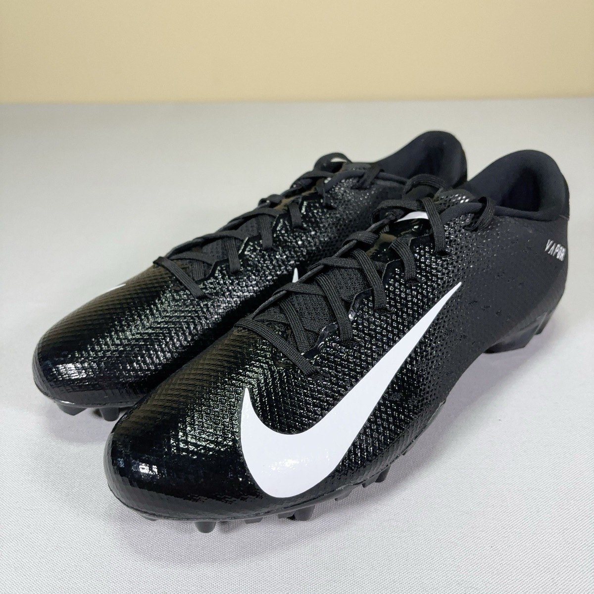 Nike Vapor Untouchable Speed 3 TD Black Football Cleats 