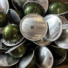 NESPRESSO VERTUO LINE  STORMIO FLAVOR - DARK ROAST COFFEE  50 PODS LOOSE/BULK