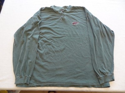 Grizzly by Kodiak Long Sleeve Promo Shirt Men s XL Button Dip Chew Vintage 
